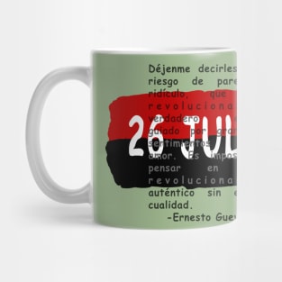 Movimiento 26 Julio & Che Quote Mug